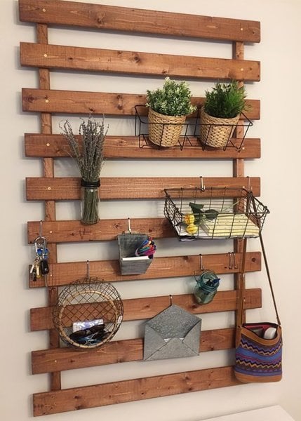 Helen Ahşap Askılık