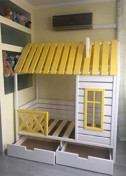 Kidland Ahşap Çocuk Yatağı