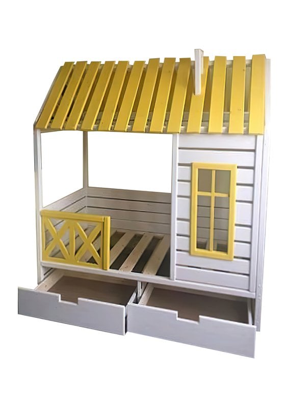 Kidland Ahşap Çocuk Yatağı
