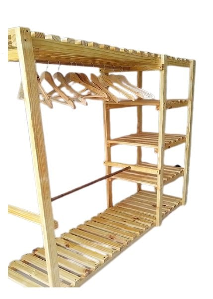 Midas Ahşap Askılık