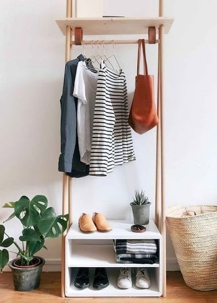 Atlas Ahşap Askılık