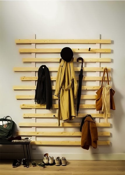 Duralp Ahşap Askılık