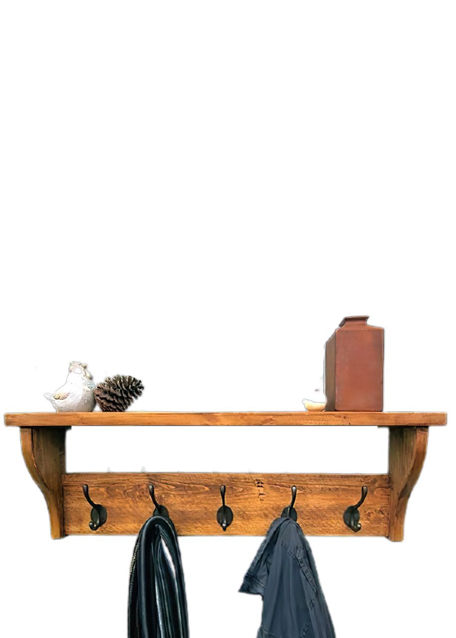 Olympos Ahşap Duvar Askılığı