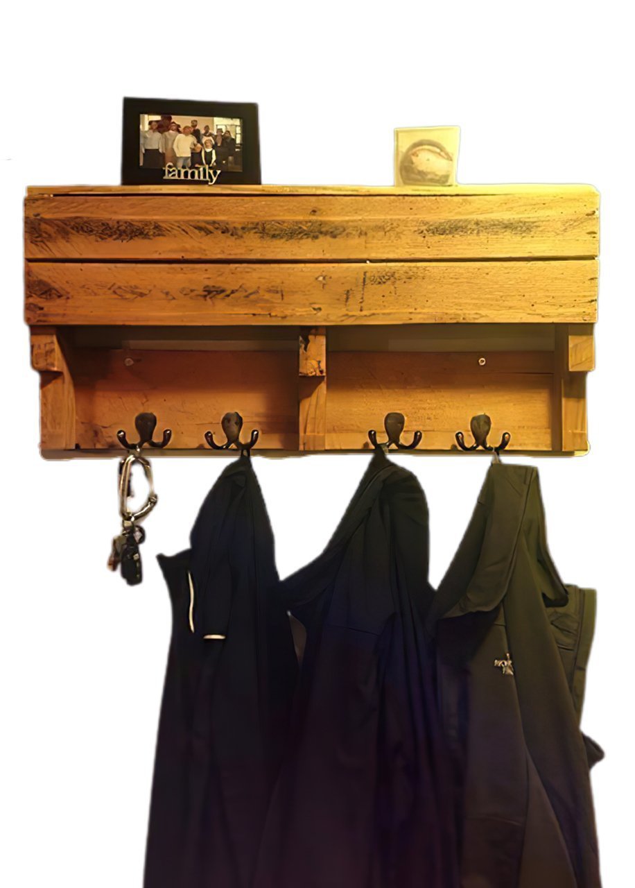 Dione Ahşap Duvar Askılığı