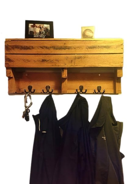 Dione Ahşap Duvar Askılığı