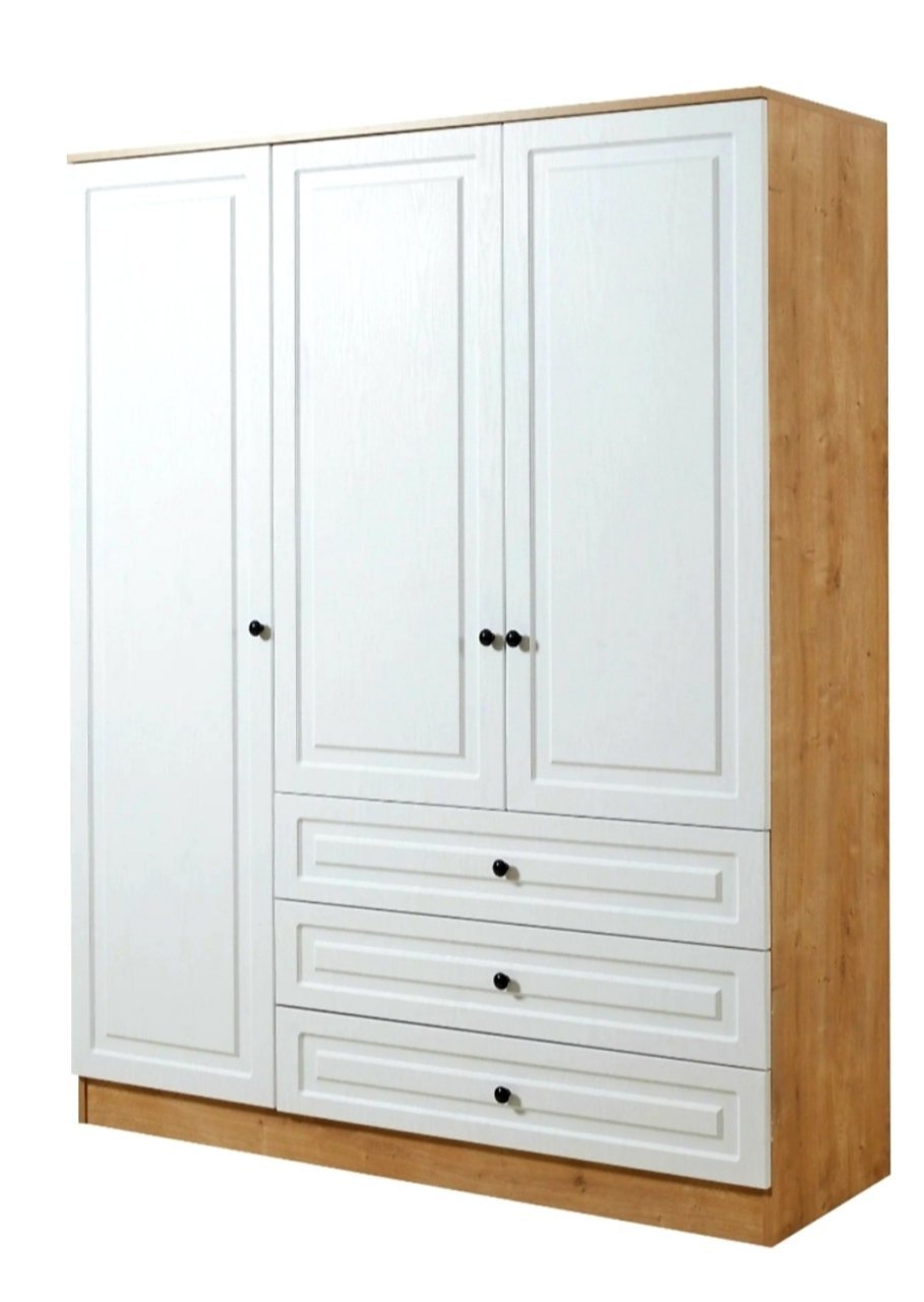 Crower Ahşap Gardrop
