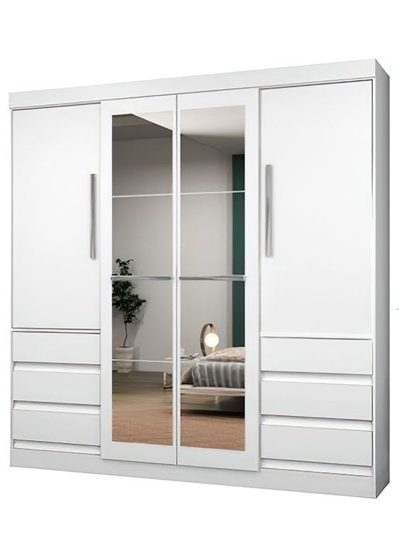 Neptune Wooden Wardrobe