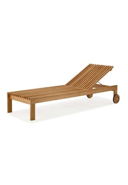 Cute Ahşap Şezlong
