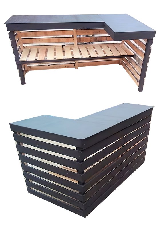 Rogell Palet Bar Desk