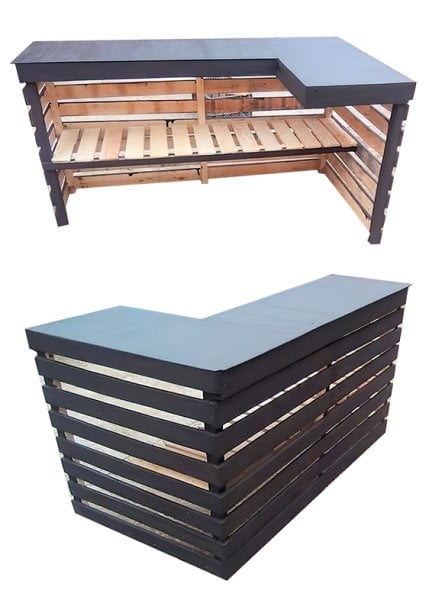 Rogell Palet Bar Desk