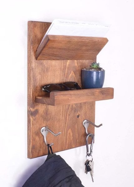 Kronos Ahşap Askılık