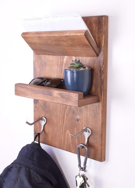 Kronos Ahşap Askılık