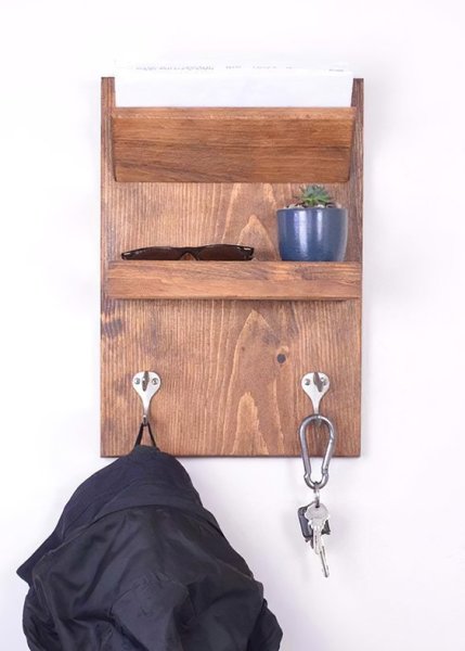 Kronos Ahşap Askılık