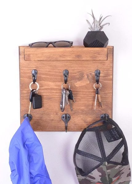 Vazelon Ahşap Askılık