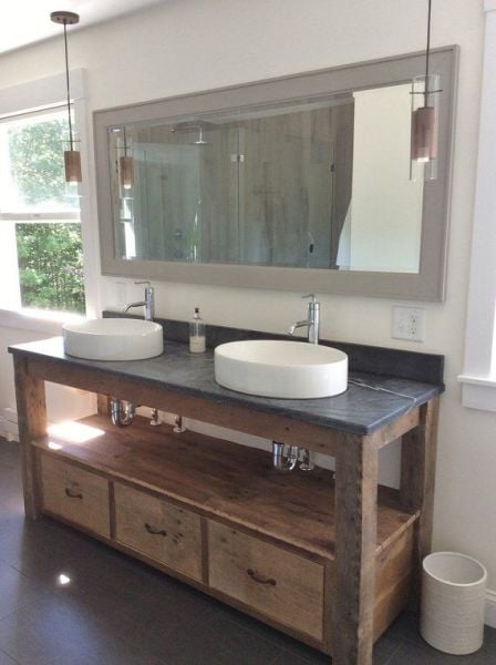 Venior Ahşap Lavabo Dolabı