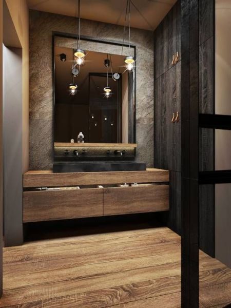 Seba Ahşap Lavabo Dolabı