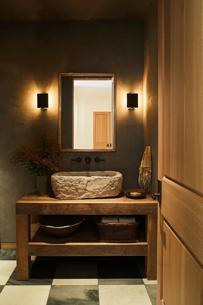 Chrill Ahşap Lavabo Dolabı