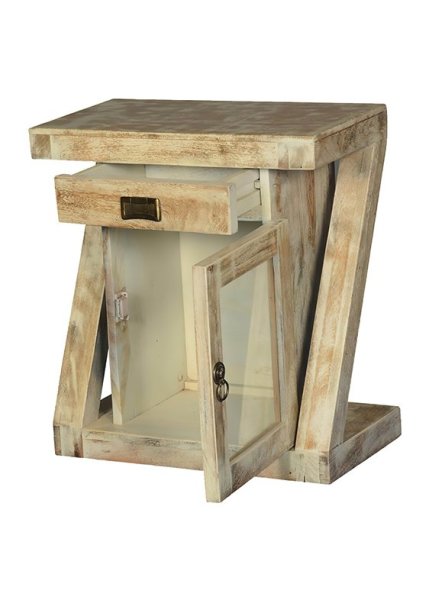 Vitree Wooden Coffee Table