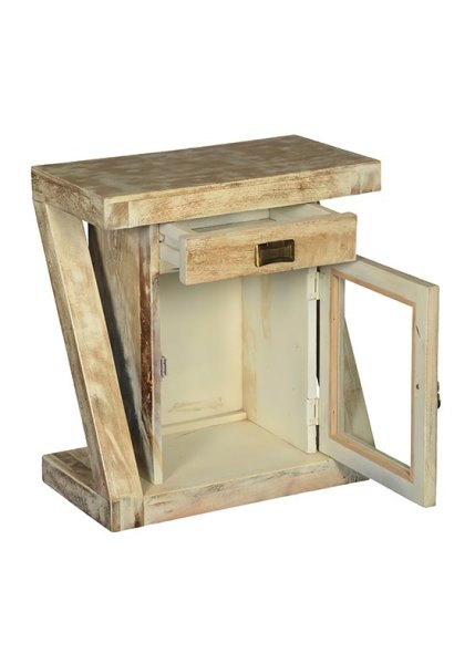 Vitree Wooden Coffee Table