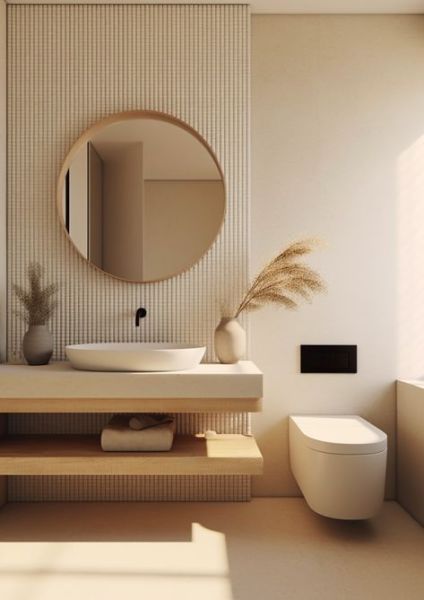 Nors Ahşap Lavabo Dolabı