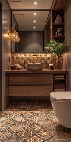 Breme Ahşap Lavabo Dolabı