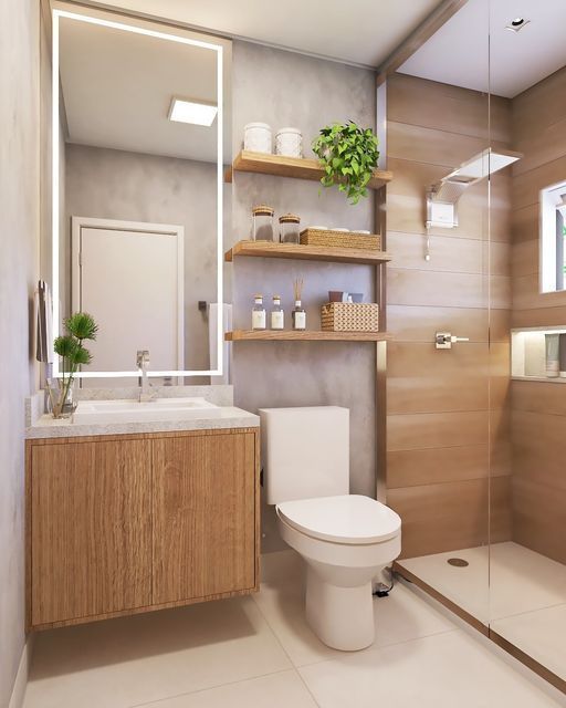 Kai Ahşap Lavabo Dolabı