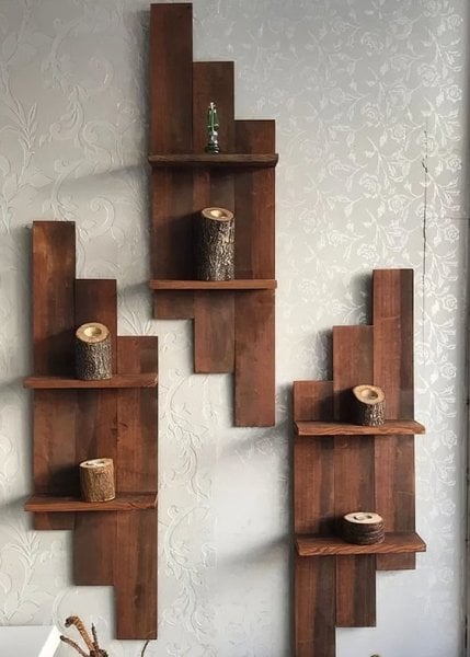 Vils Ahşap Raf