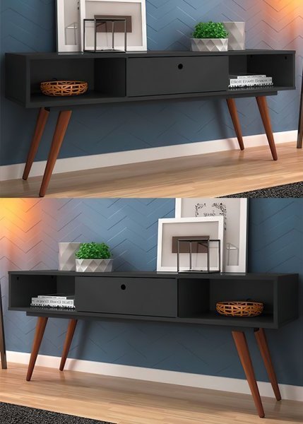 Işıltı Wooden Drainer & TV unit
