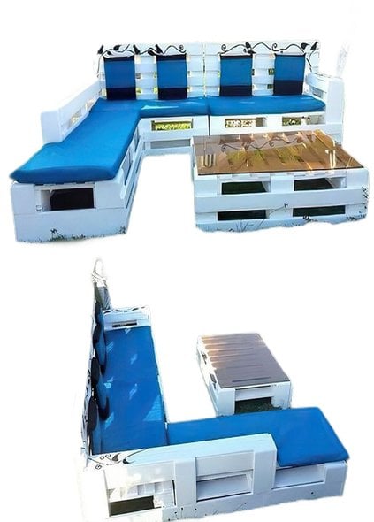 Dreamblue Palet koltuk
