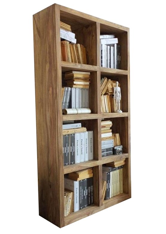 Woodden Ahşap Kitaplık