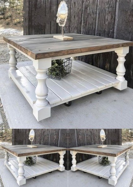 Repal Wooden Coffee Table