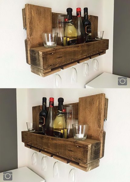 SENA Wooden Wine Rack