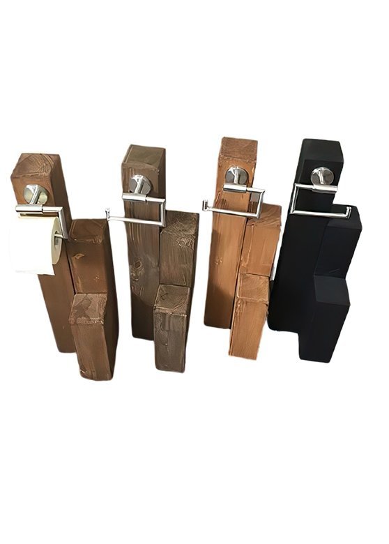 Woode Ahşap Tuvalet Kağıtlığı