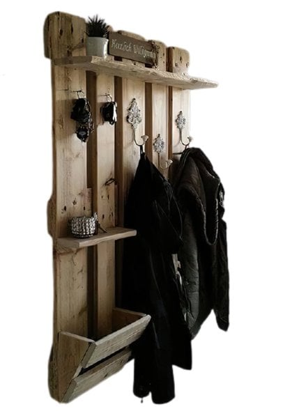 Berceste Ahşap Askılık