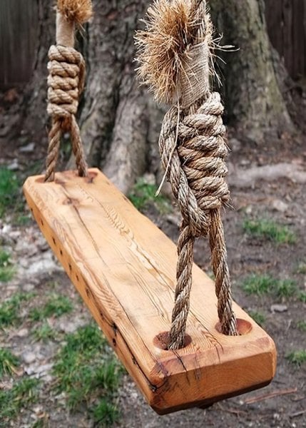 Grassy Ahşap Salıncak