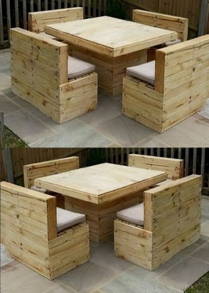 Sunlit Bahçe Masa Takımı