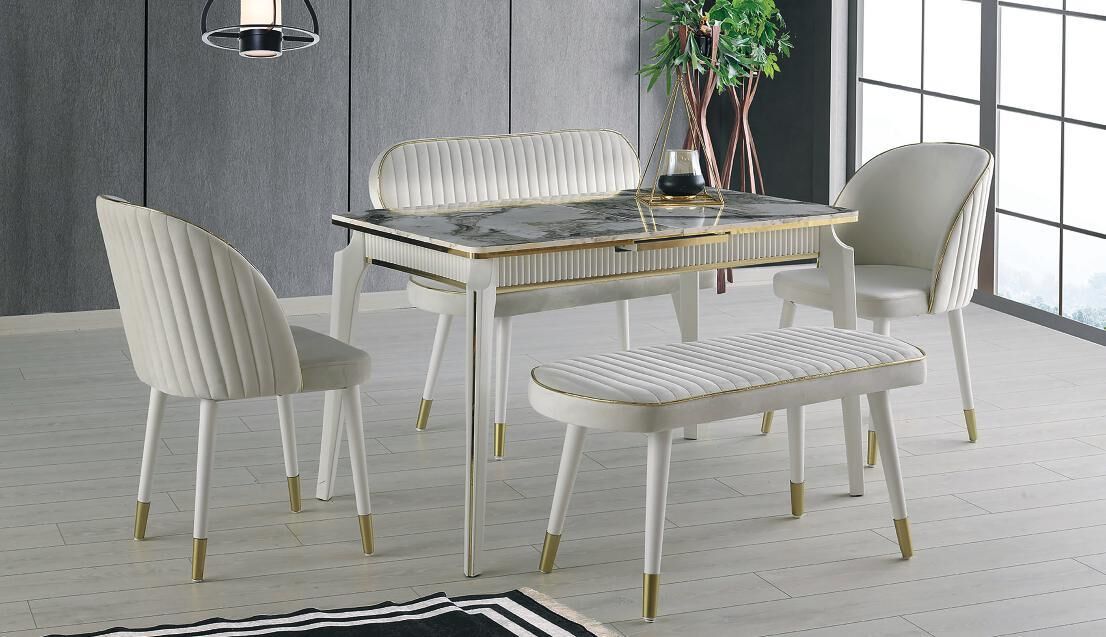 MASA M105 - GÖKSU SANDALYE & BENCH TAKIMI
