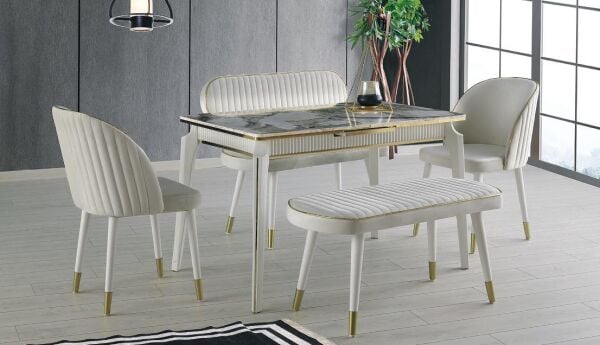 MASA M105 - GÖKSU SANDALYE & BENCH TAKIMI