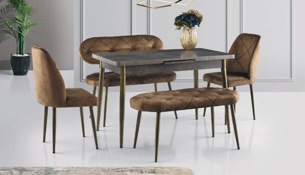 MASA M111 - ORKİDE SANDALYE & BENCH TAKIMI