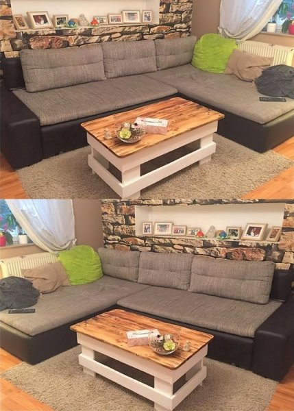 Iriz Ahşap Sehpa