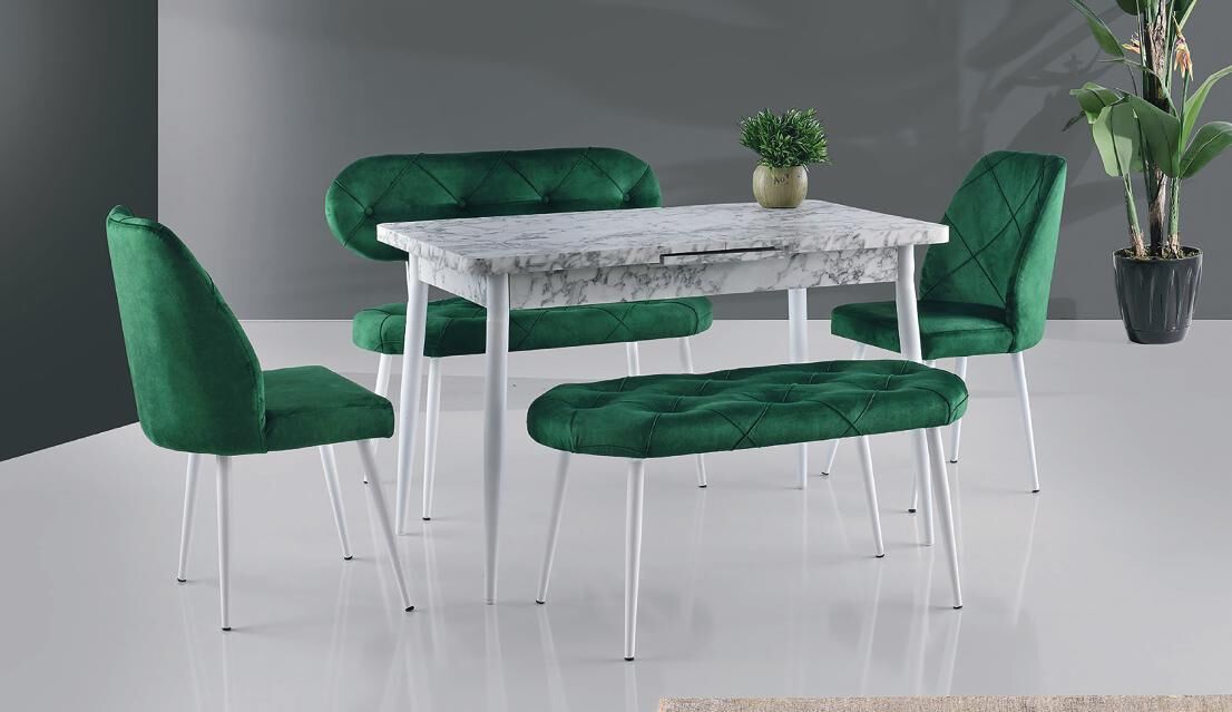 MASA M112 - ORKİDE SANDALYE & BENCH TAKIMI