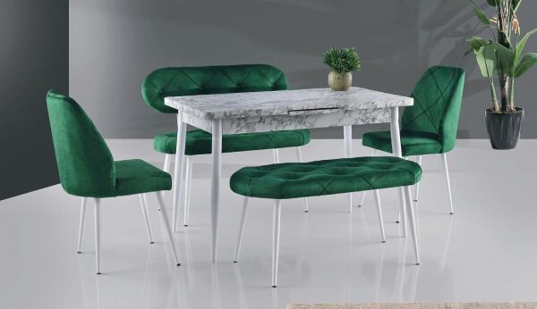 MASA M112 - ORKİDE SANDALYE & BENCH TAKIMI