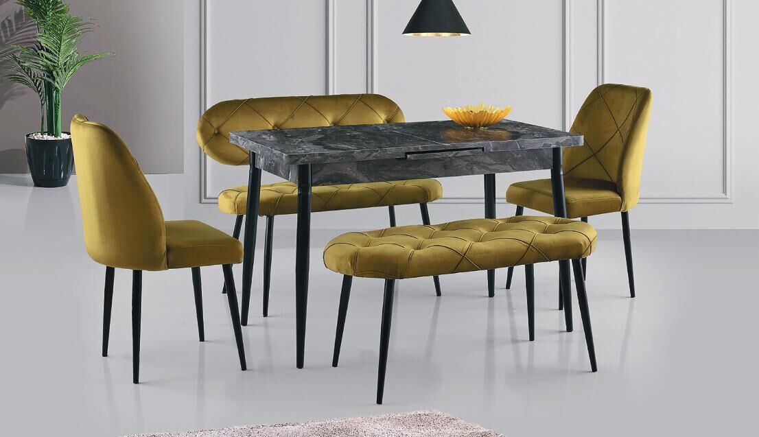 MASA M113 - ORKİDE SANDALYE & BENCH TAKIMI