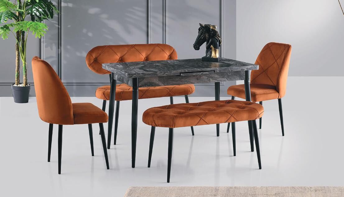 MASA M115 - ORKİDE SANDALYE & BENCH TAKIMI