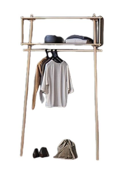 Roza Ahşap Portmanto