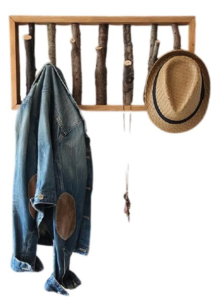 Katre Ahşap Askılık